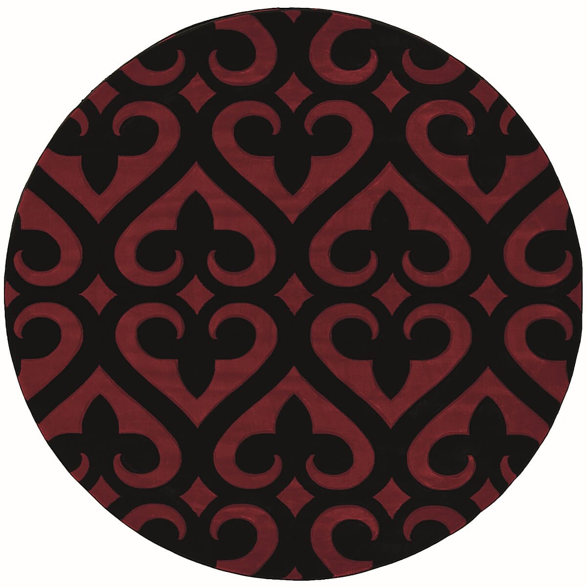 United Weavers Bristol Heartland Red (2050-11430) Damask Area Rug