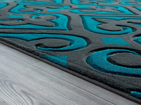 United Weavers Bristol Heartland Turquoise (2050-11469) Rugs.