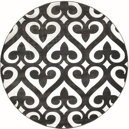 United Weavers Bristol Heartland Grey (2050-11472) Damask Area Rug