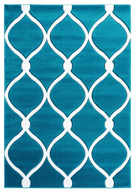 United Weavers Bristol Rodanthe Turquoise (2050-11569) Rugs.