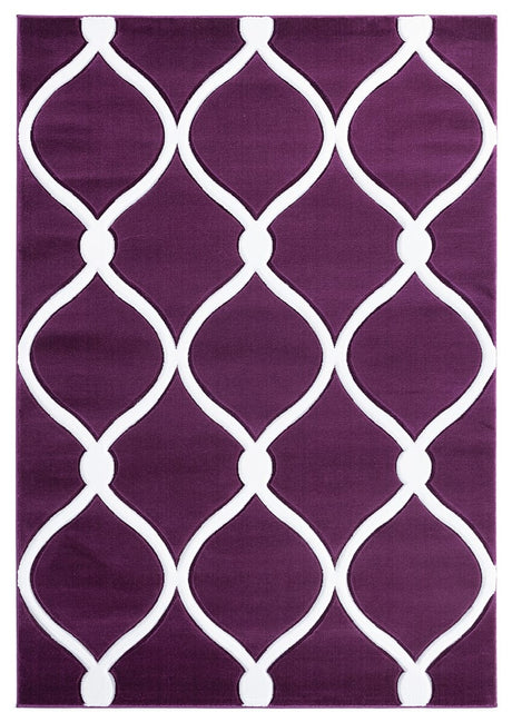 United Weavers Bristol Rodanthe Plum (2050-11582) Rugs.