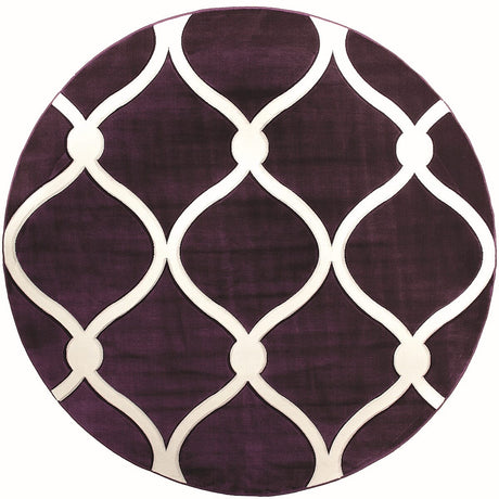 United Weavers Bristol Rodanthe Plum (2050-11582) Rugs.