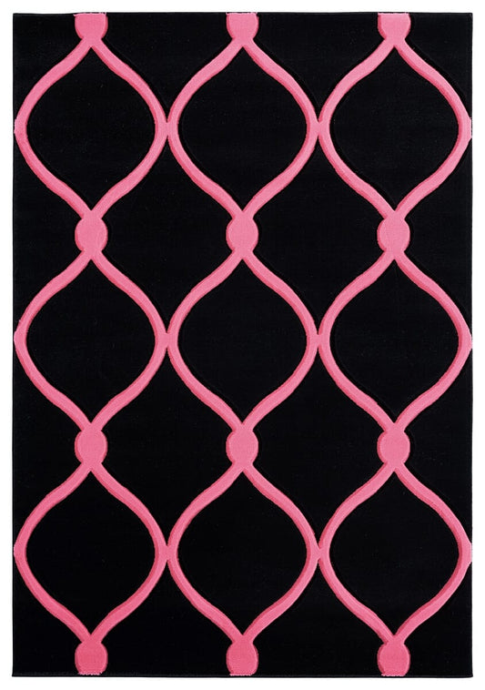 United Weavers Bristol Rodanthe Pink (2050-11586) Geometric Area Rug