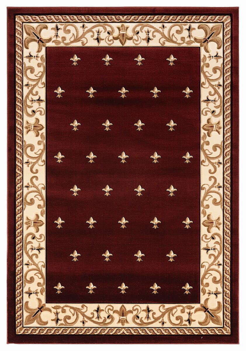 United Weavers Bristol Wington Burgundy (2050-11634) Rugs.