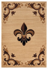 United Weavers Bristol Barnsley Beige (2050-11726) Rugs.