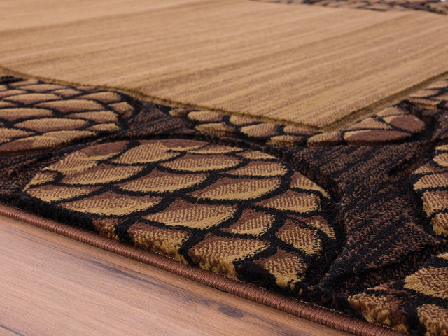 United Weavers Cottage Pine Border Beige (2055-41026) Rugs.