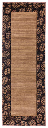 United Weavers Cottage Pine Border Beige (2055-41026) Rugs.