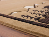 United Weavers Cottage Treetops Beige (2055-41226) Rugs.