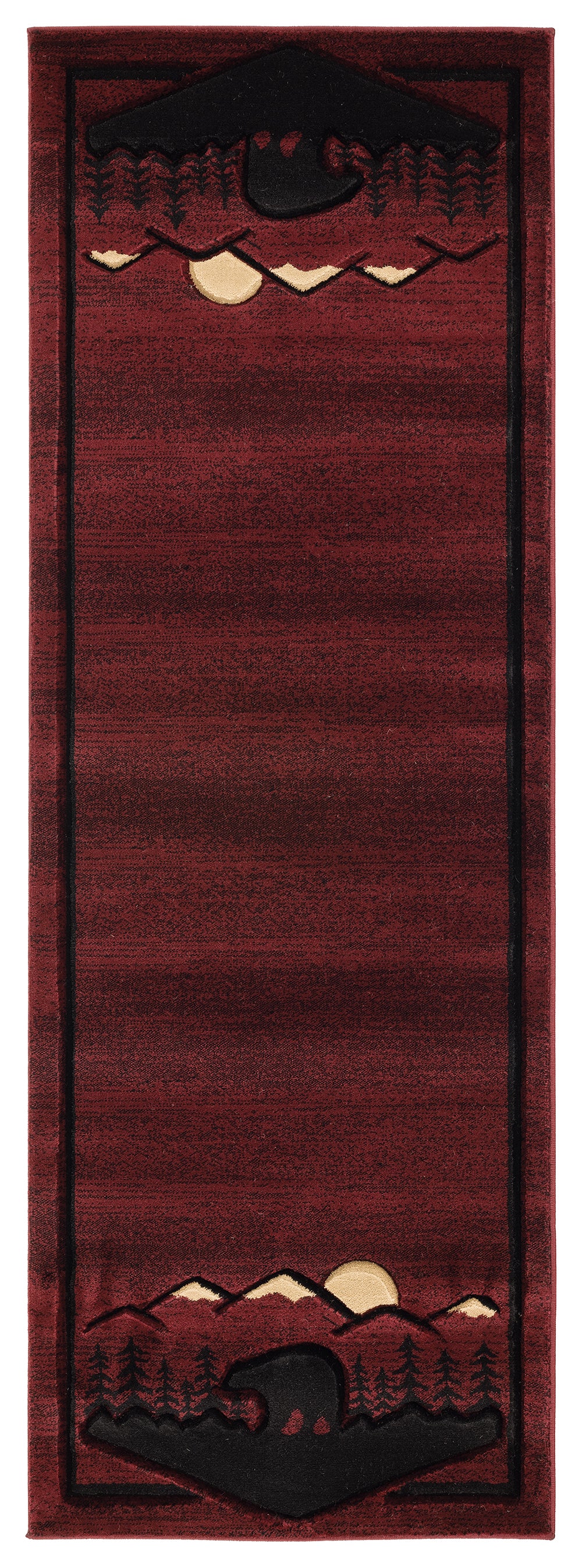 United Weavers Cottage Treetops Burgundy (2055-41234) Rugs.