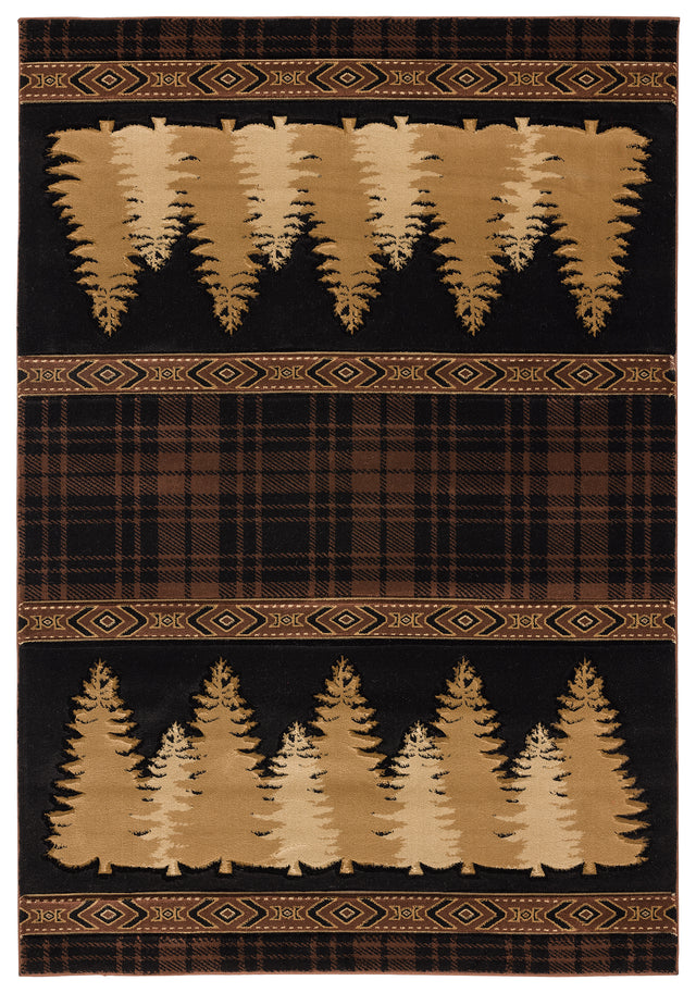 United Weavers Cottage Woodland Brown (2055-41350) Rugs.