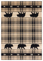 United Weavers Cottage Tartan Bear Beige (2055-41426) Rugs.