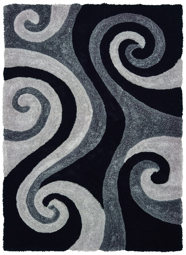 United Weavers Finesse Chimes Black (2100-21570) Rugs.