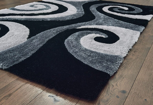 United Weavers Finesse Chimes Black (2100-21570) Rugs.