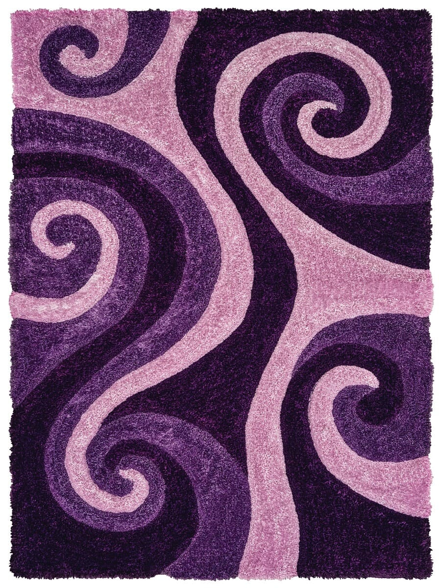 United Weavers Finesse Chimes Violet (2100-21583) Geometric Area Rug