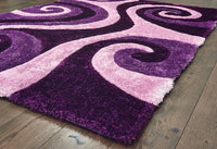 United Weavers Finesse Chimes Violet (2100-21583) Geometric Area Rug