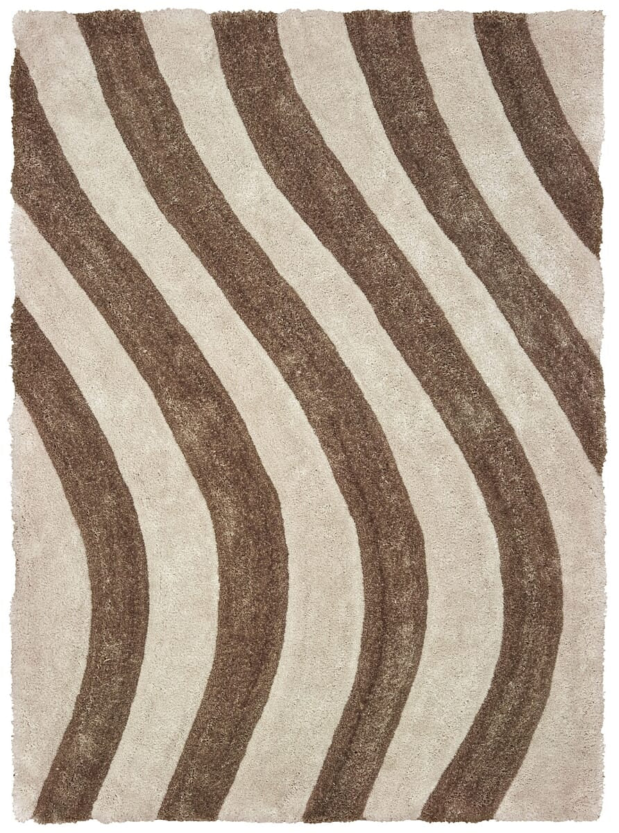 United Weavers Finesse Streamer Beige (2100-21626) Geometric Area Rug