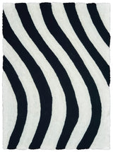 United Weavers Finesse Streamer Black (2100-21670) Rugs.