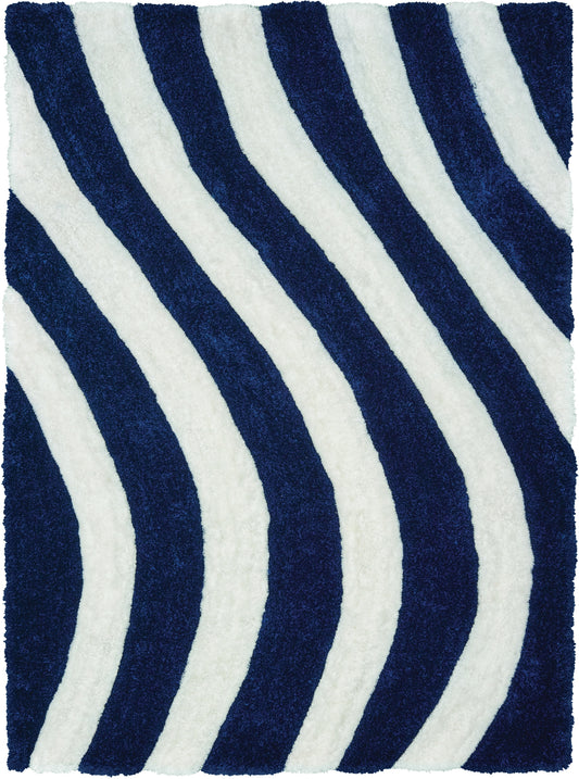 United Weavers Finesse Streamer Navy (2100-21664) Area Rug