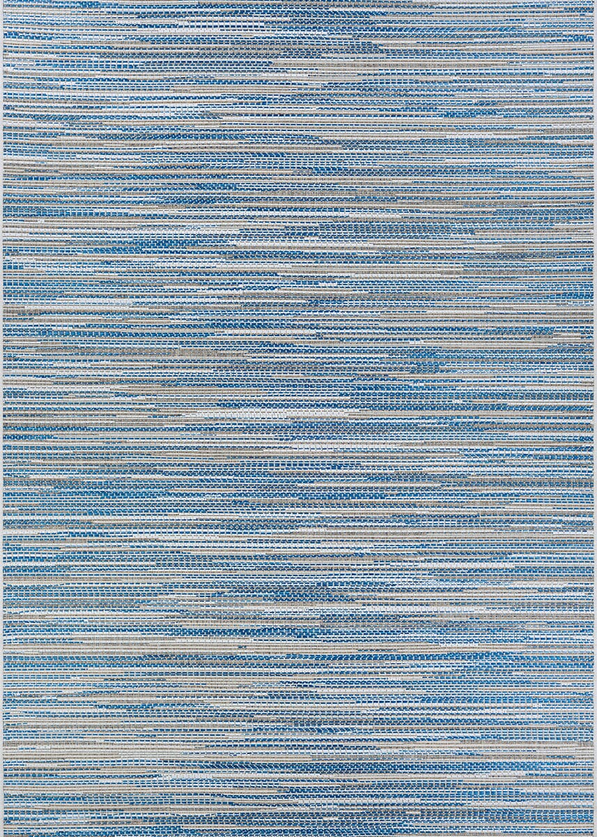 Couristan Monte Carlo Coastal Breeze 2333/2406 Ocean / Champagne Area Rug