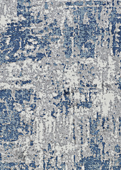 Couristan Marblehead Breccia 2541/0471 Blue Grey Area Rug