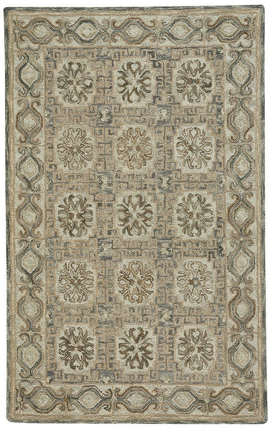 Capel Lincoln 2580 Lt. Tan Silver Area Rug