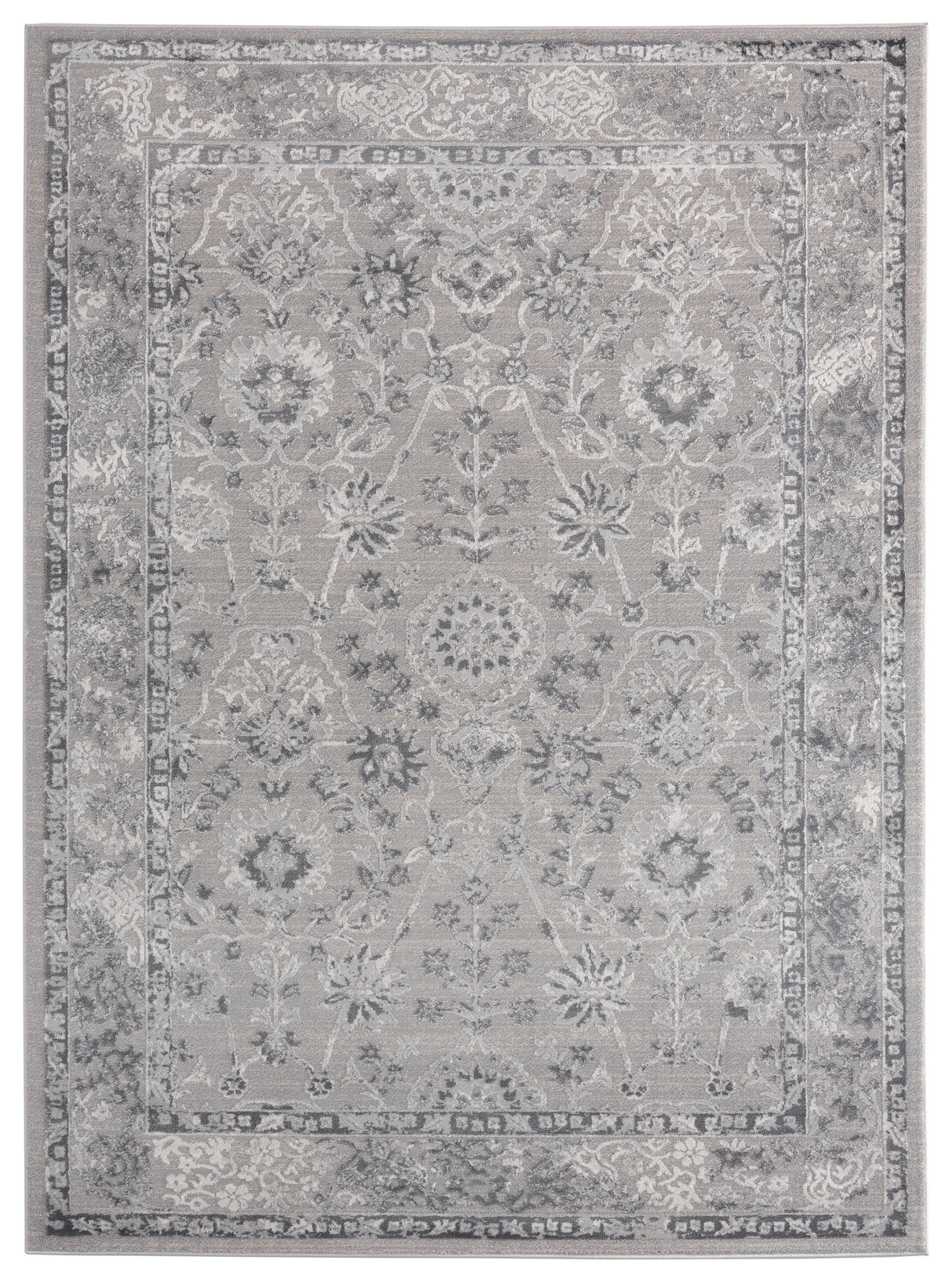 United Weavers Cascades Shasta Grey (2601-10272) Rugs.