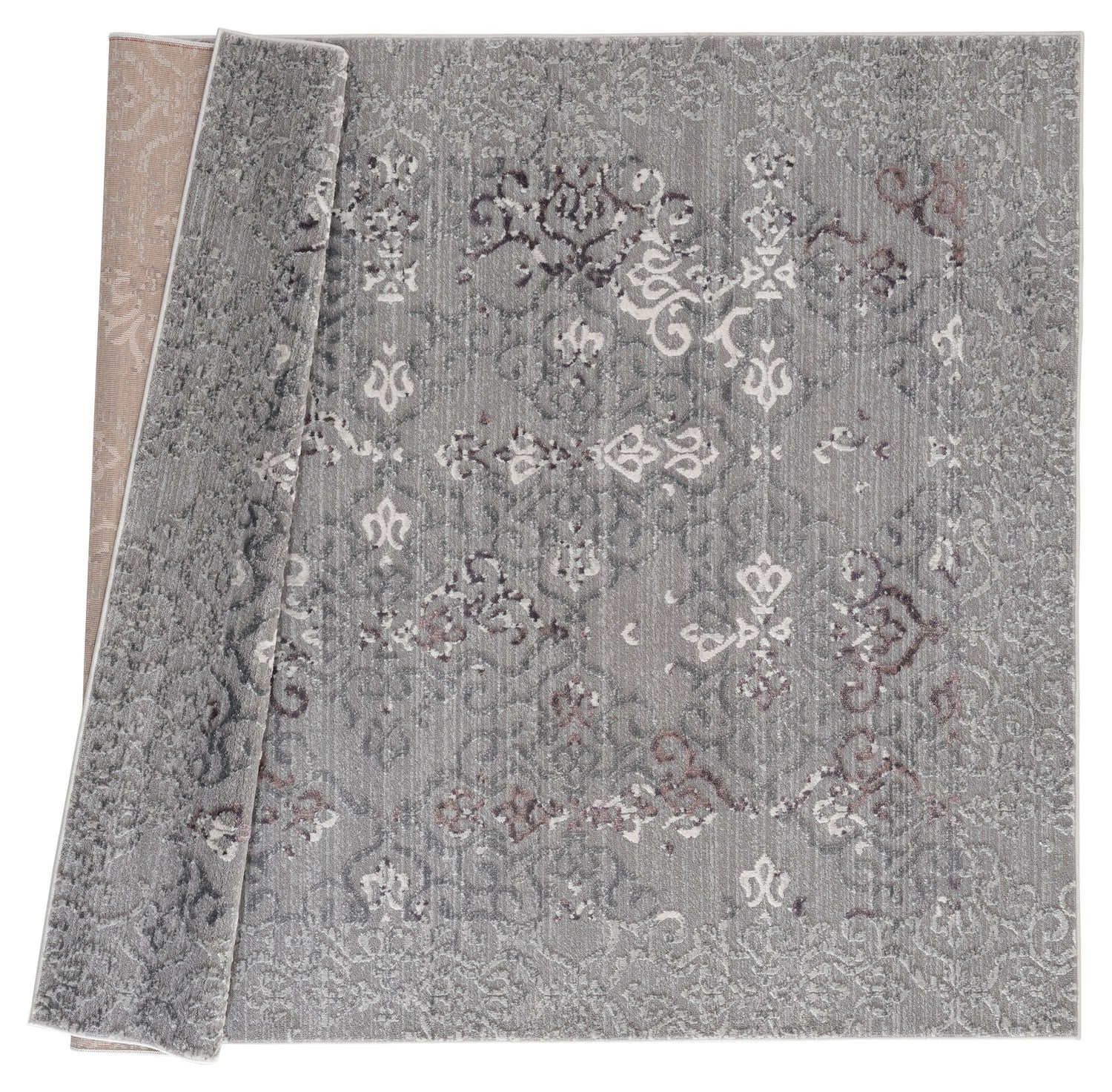 United Weavers Cascades Marblemount Plum (2601-10382) Rugs.