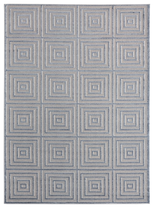 United Weavers Cascades Tehama Blue/Grey (2601-10867) Area Rug