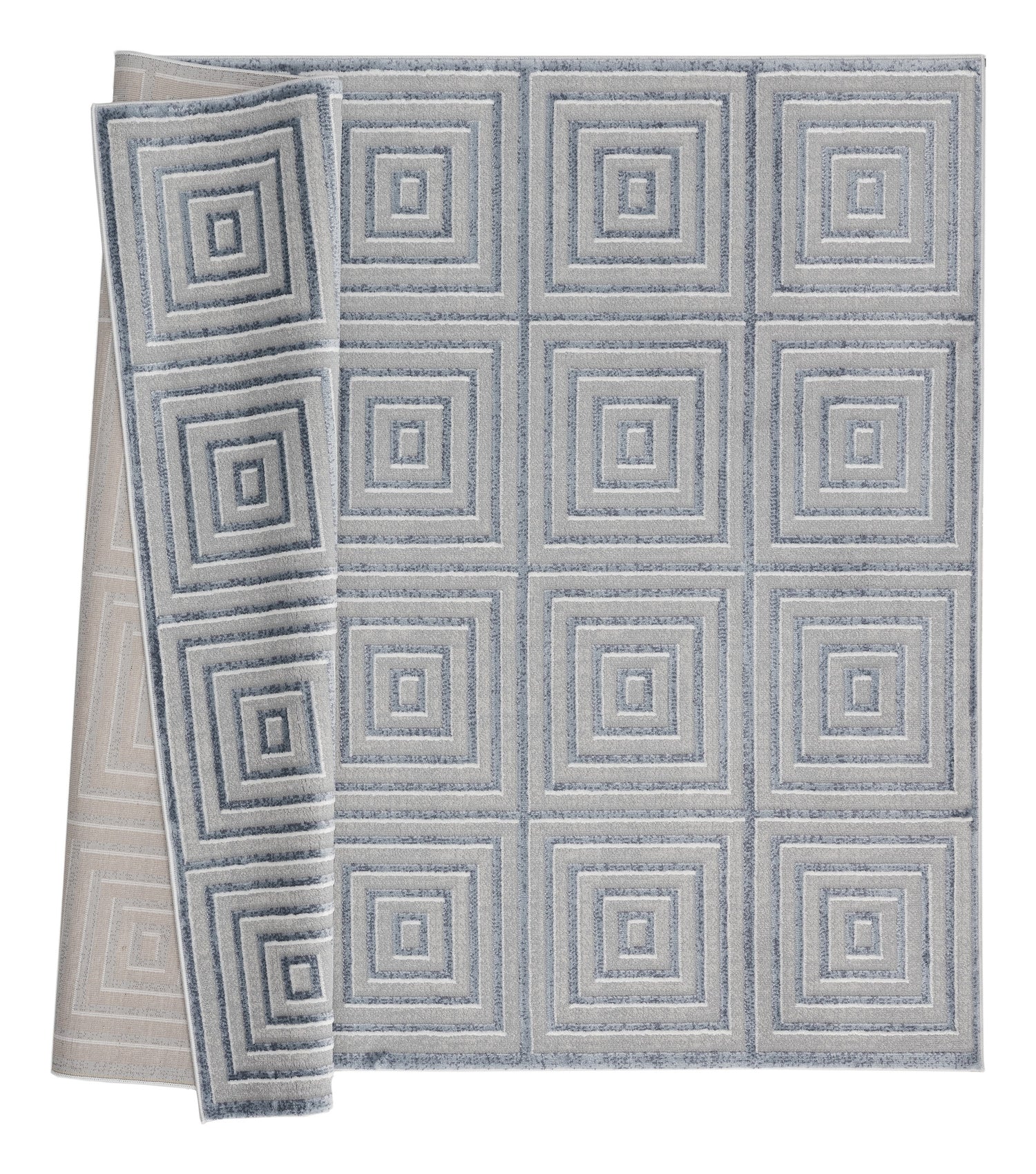 United Weavers Cascades Tehama Blue/Grey (2601-10867) Rugs.