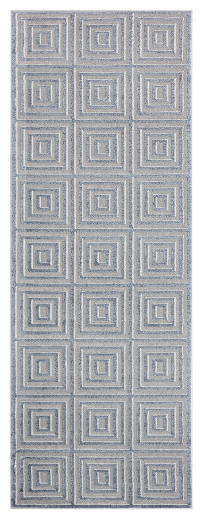 United Weavers Cascades Tehama Blue/Grey (2601-10867) Area Rug