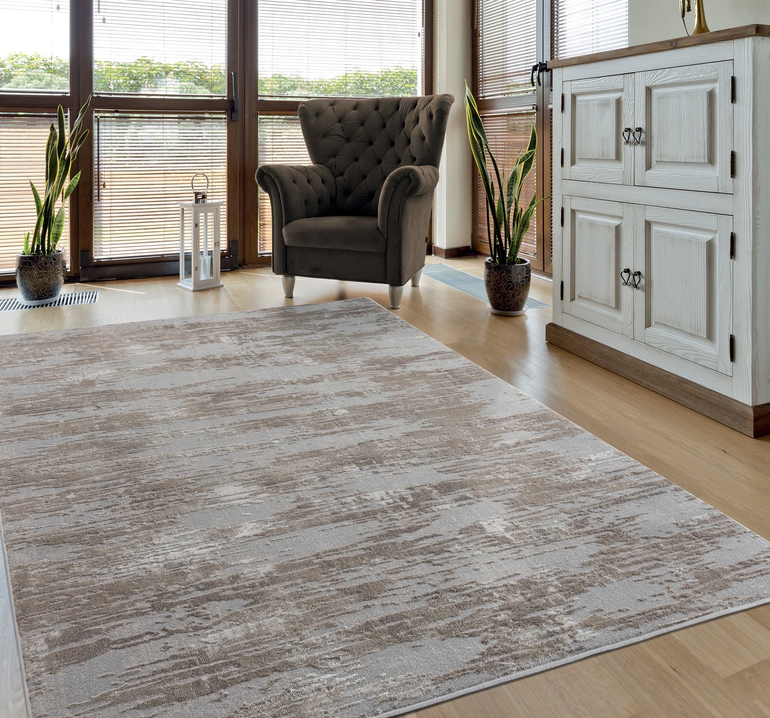 United Weavers Cascades Salish Wheat (2601-10991) Rugs.