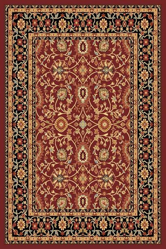 Dynamic Yazd 2803 Red  /  Red Area Rug