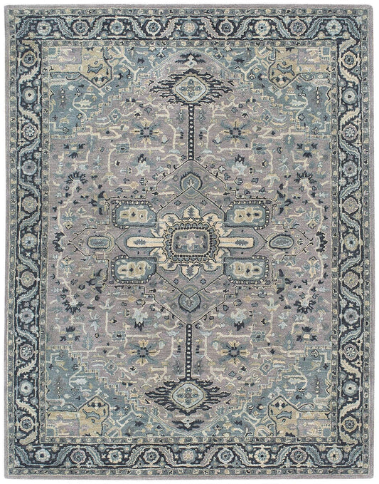 Capel Smyrna-Serapi 3158 Silver Azul Area Rug