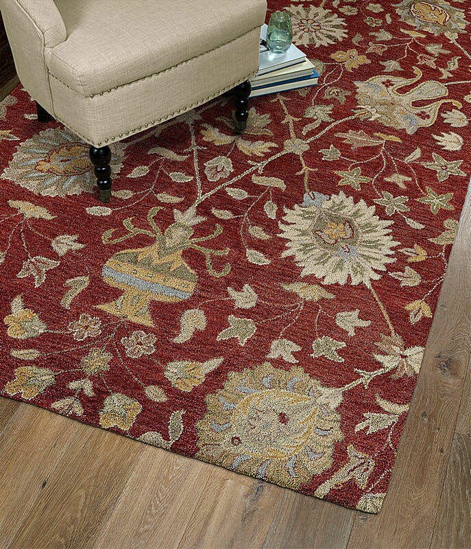 Kaleen Helena Aphrodite 3202 Red (25) Area Rug