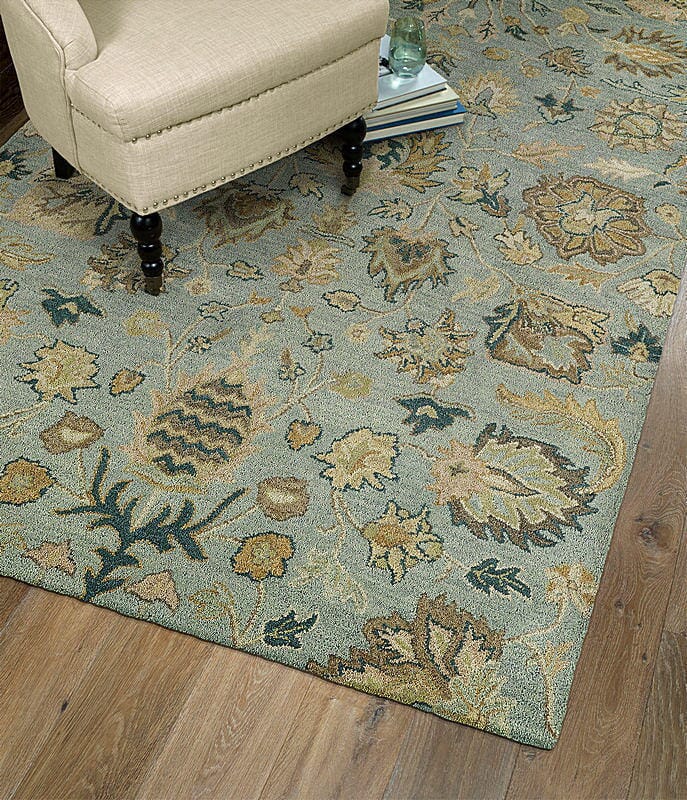 Kaleen Helena Troy 3203 Spa (56) Area Rug