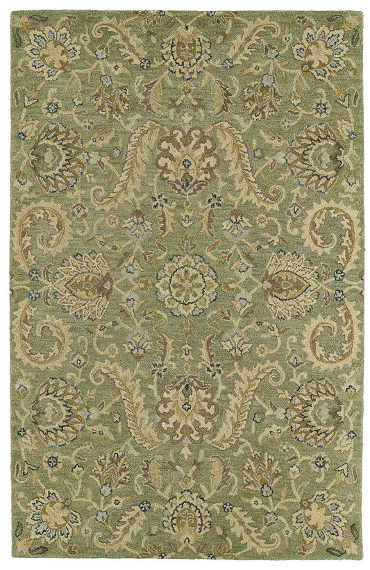 Kaleen Helena Virgil 3205 Green (50) Area Rug