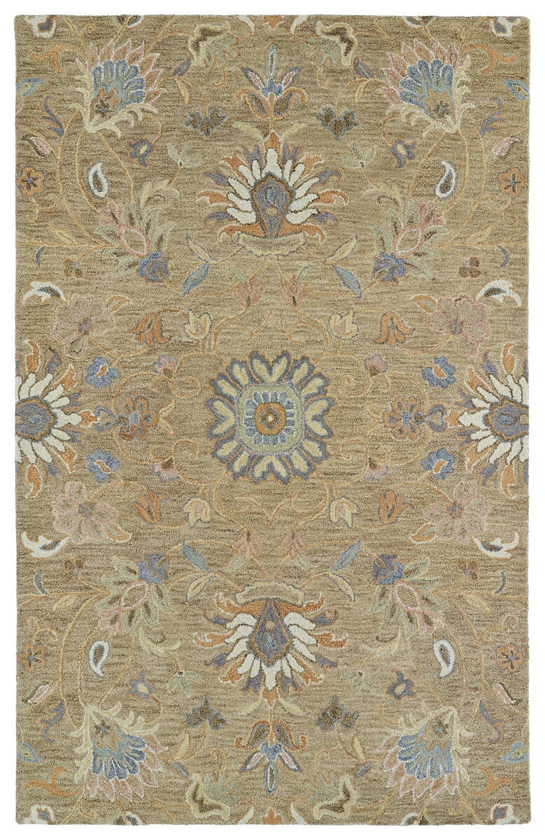 Kaleen Helena 3207 Lt Brown (82) Area Rug