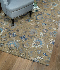 Kaleen Helena 3208 Lt Brown (82) Area Rug