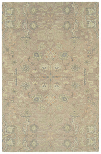 Kaleen Helena 3216-90 Lilac, Gray, Ivory,Salmon Area Rug