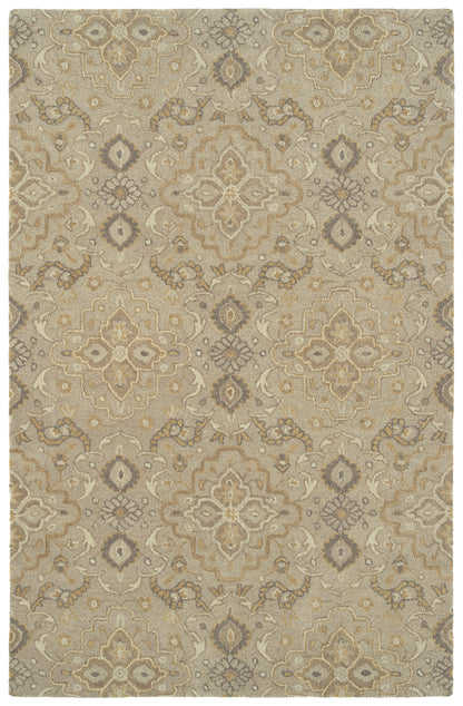 Kaleen Helena 3217-29 Sand, Ivory,Gold, Ivory Area Rug