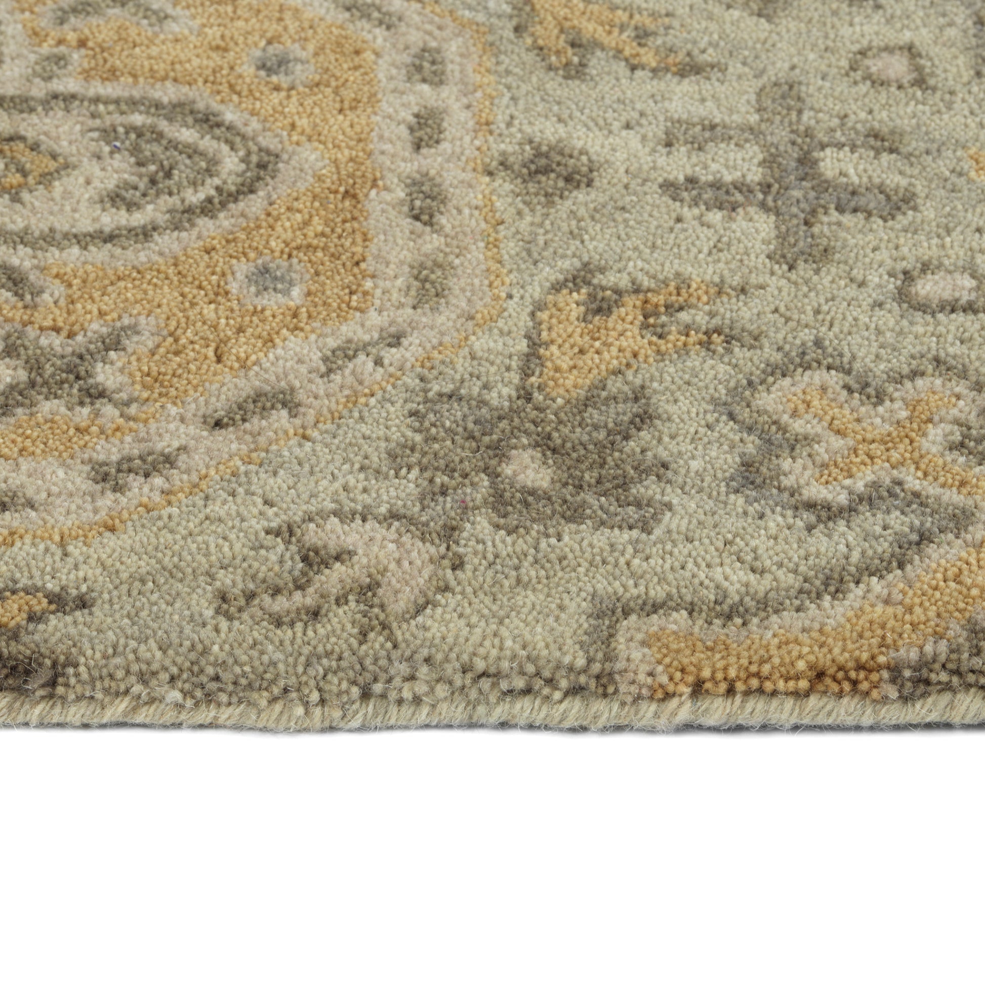 Kaleen Helena 3221-59 Sage, Brown, Taupe, Gold Area Rug