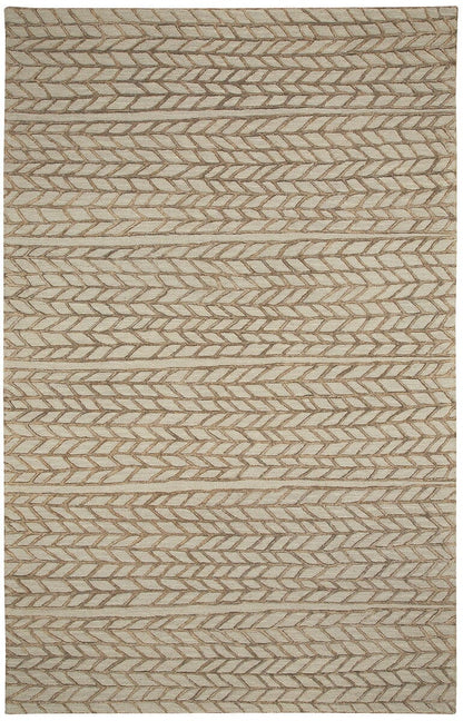 Capel Genevieve Gorder Spear 3305 Beige Chestnut Geometric Area Rug