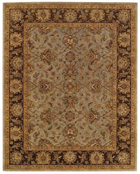 Capel Monticello-Meshed 3133 Honeydew/Chocolate Area Rug