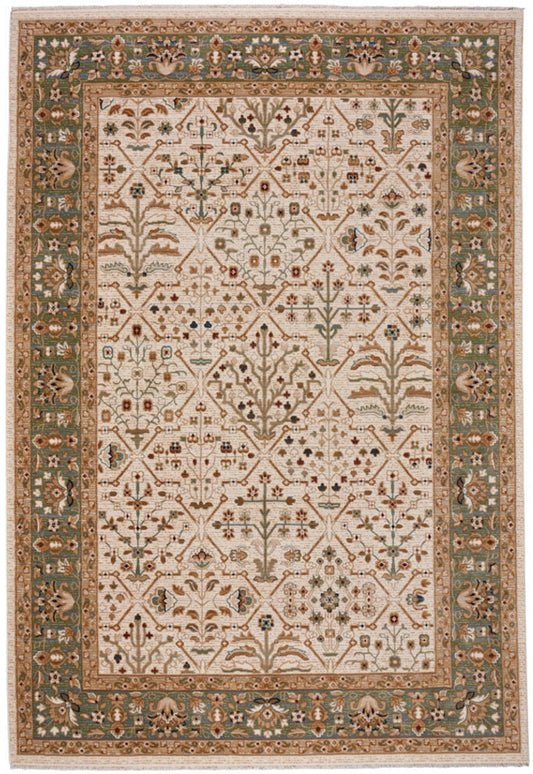 Capel Julius-Sarouk 3462 Cream Multi Area Rug