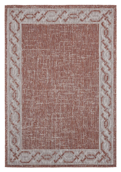 United Weavers Augusta Whitehaven Terracotta (3900-10029) Bordered Area Rug