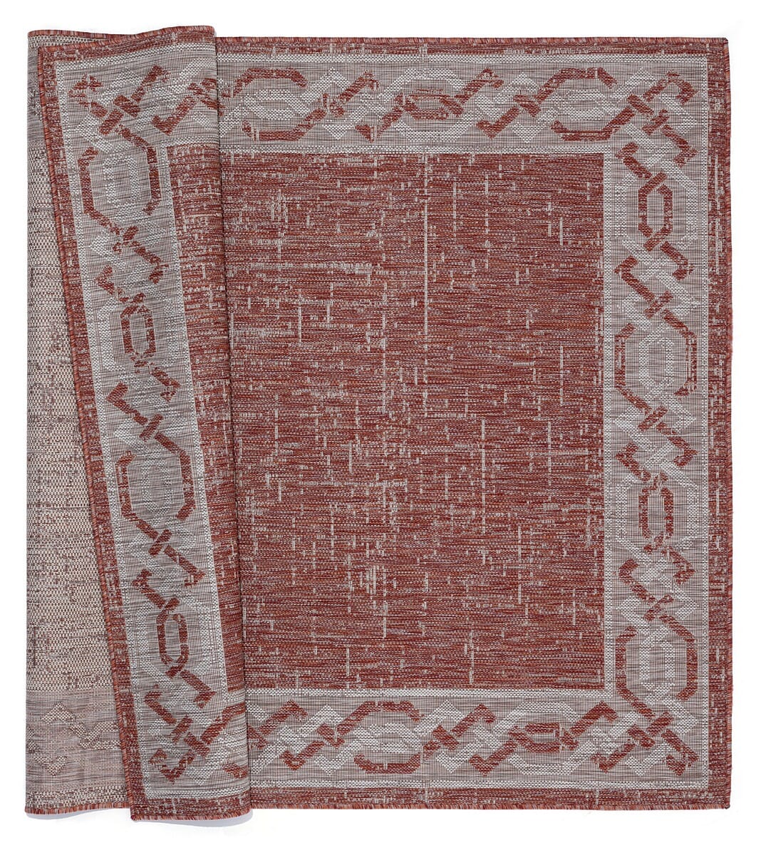 United Weavers Augusta Whitehaven Terracotta (3900-10029) Bordered Area Rug