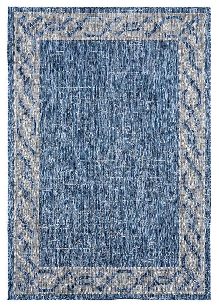 United Weavers Augusta Whitehaven Blue (3900-10060) Bordered Area Rug