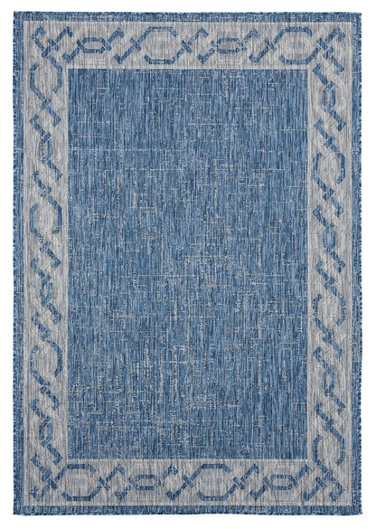 United Weavers Augusta Whitehaven Blue (3900-10060) Bordered Area Rug