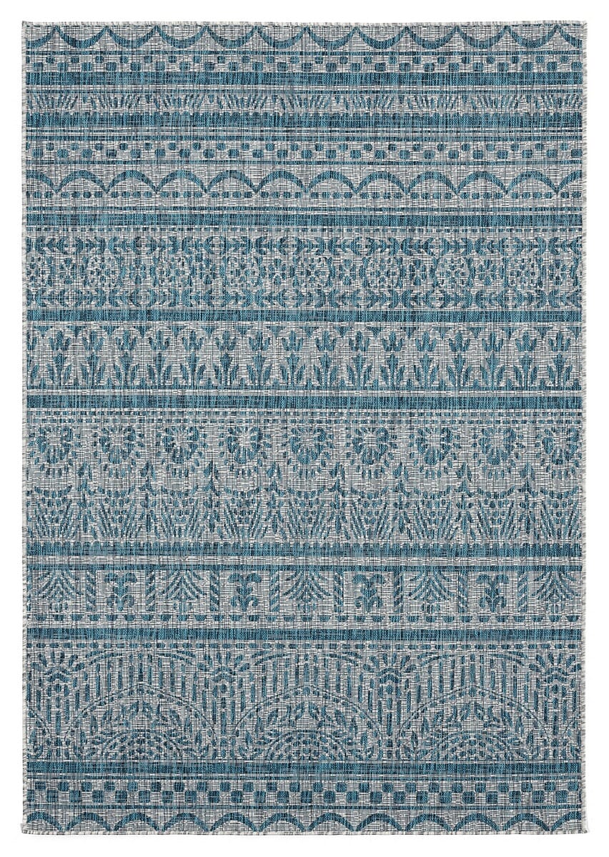 United Weavers Augusta Diani Aqua (3900-10163) Moroccan Area Rug