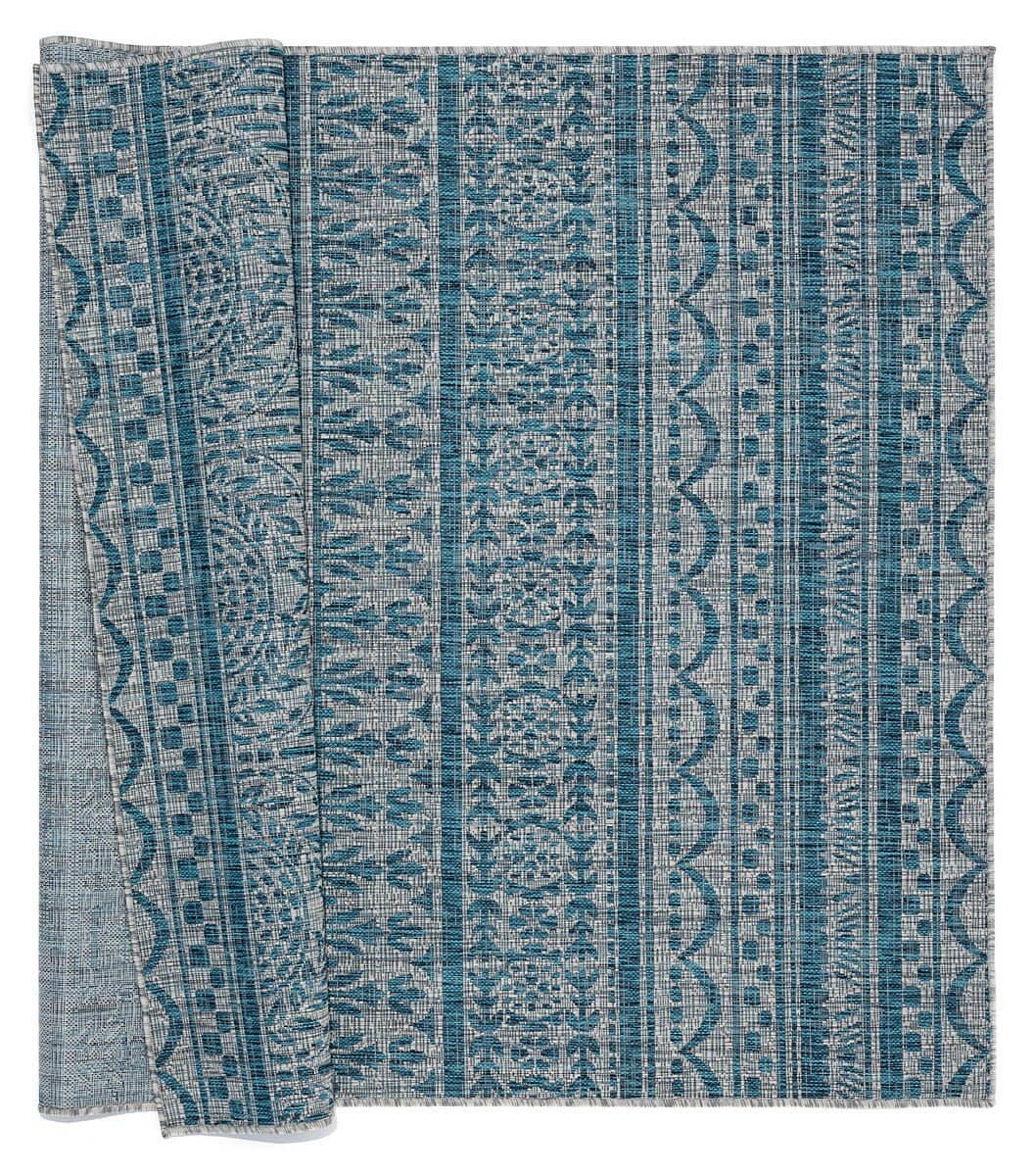 United Weavers Augusta Diani Aqua (3900-10163) Moroccan Area Rug